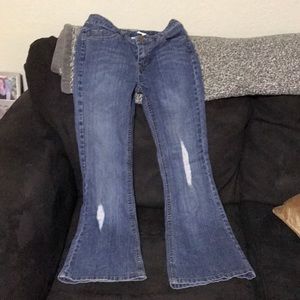 Kids boot cut jeans